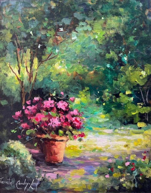 Painting your Garden in Oils & Acrylics with Jacinta Crowley-Long