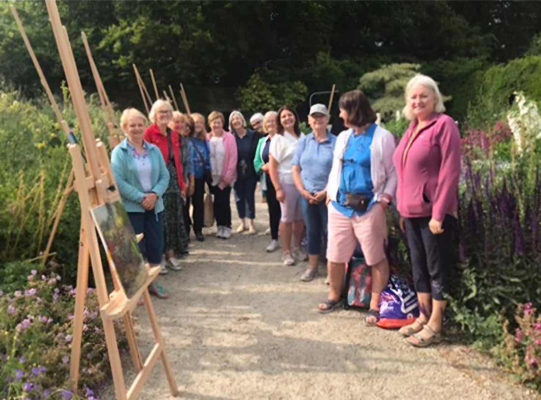 Painting the Garden in Oils and Acrylics